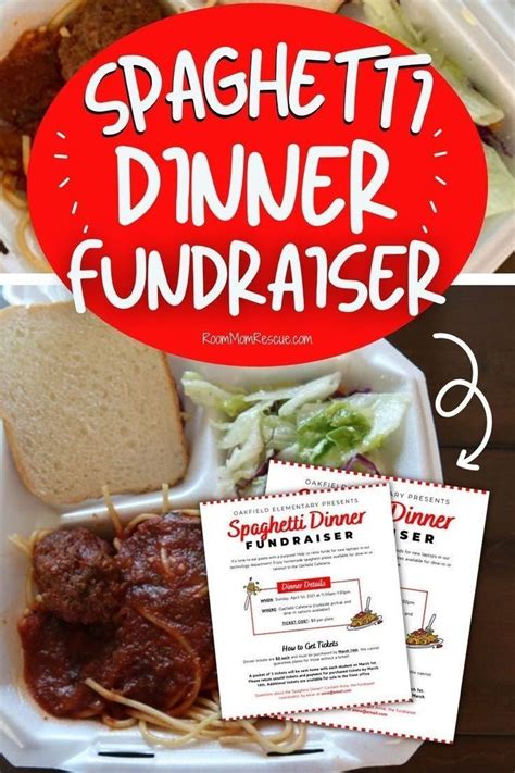 dinner fundraiser ideas|How to Host a Spaghetti Dinner Fundraiser .